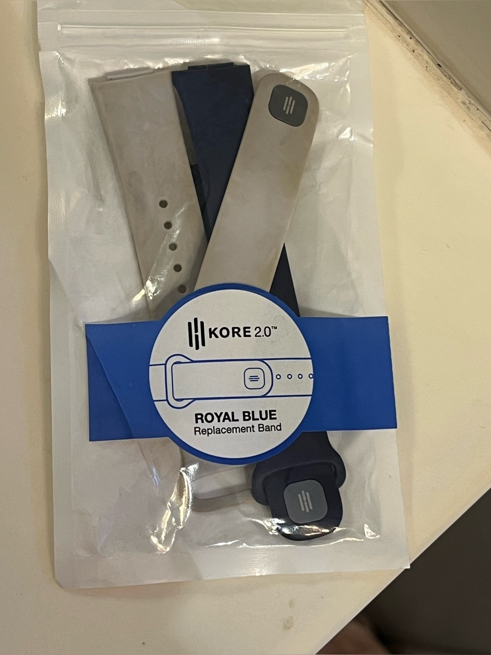 Kore 2.0 Replacement Band Navy Blue Sport Strap For Fitness Tracker